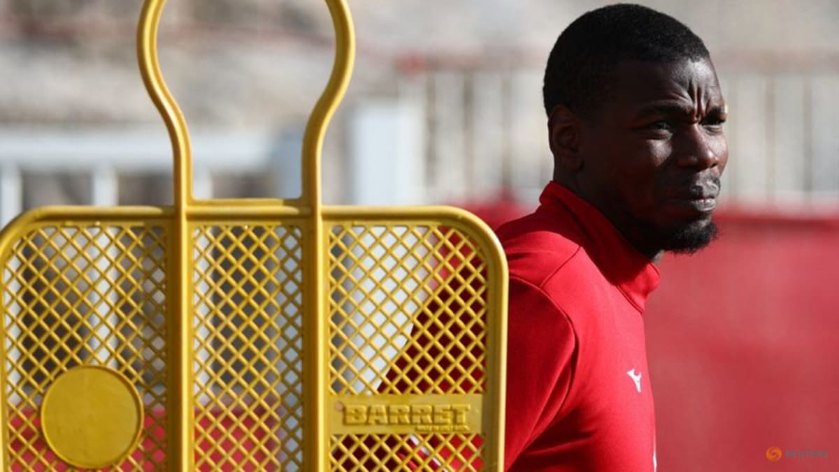 Pogba in Monaco squad for first time after more than two years out