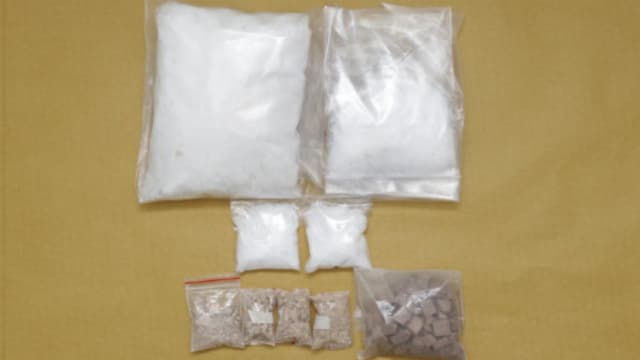 五涉毒男子被捕 当局起获市值逾22万元毒品