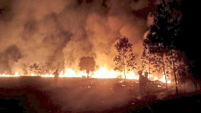 马国部分地区极端天气造成更多林火 不少人因下水避暑溺毙