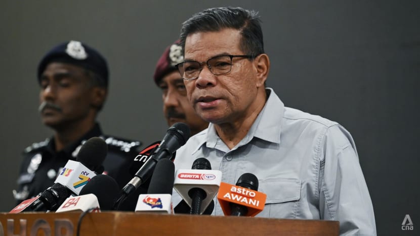 Malaysia's home minister says son under police investigation for alleged criminal intimidation Malaysia's home minister says son under police investigation for alleged criminal intimidation