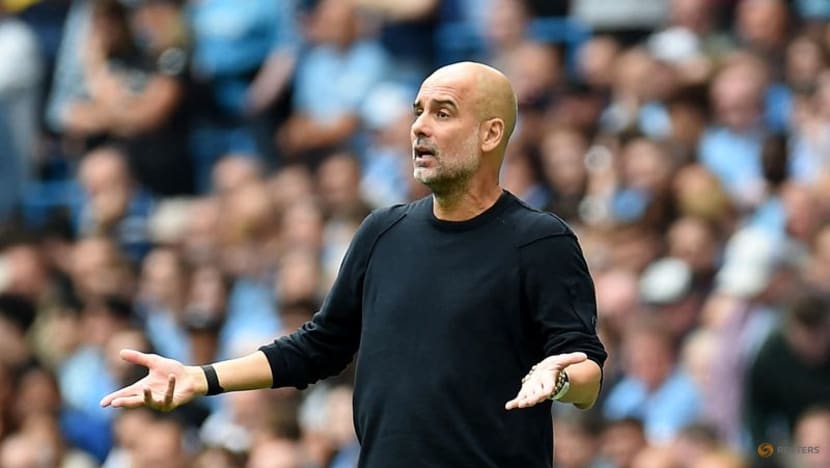 Guardiola defends Trafford after costly error against Spurs