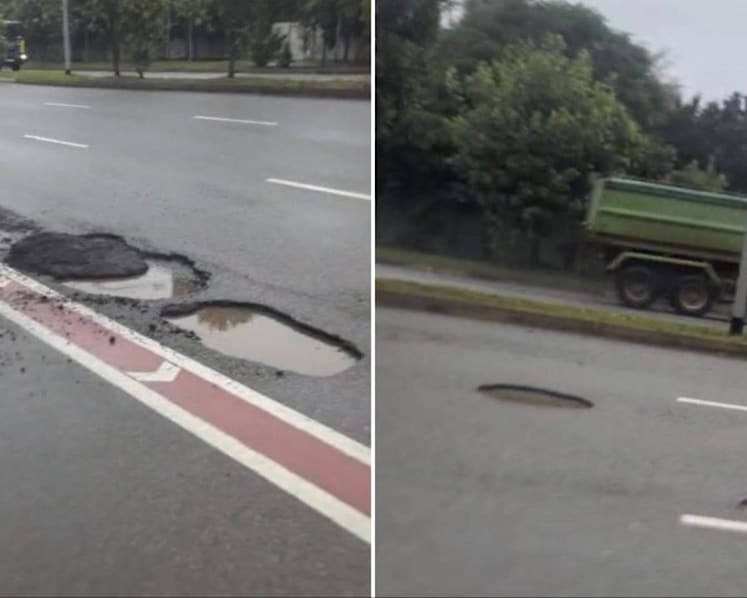 Nearly 100 potholes reported in early January amid heavier rainfall; repairs completed in Tanah Merah