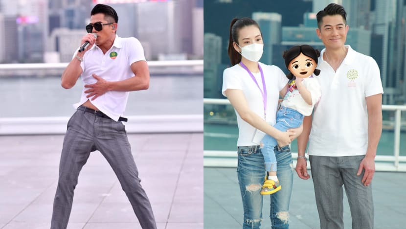 Aaron Kwok’s Oldest Daughter Met The Media For The First Time At His Online Charity Concert Aaron Kwok’s Oldest Daughter Met The Media For The First Time At His Online Charity Concert