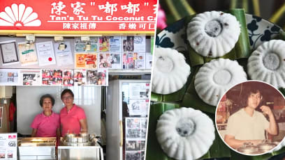 Hawker Behind Heritage Kueh Tutu Stall Tan’s Tutu Coconut Cake Passes Away Aged 63