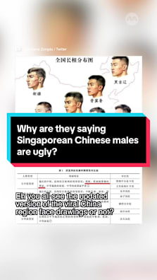New update to viral Chinese face type illustration! #8dayssg #8dayssgtrending #chinese #singapore #fypsg 