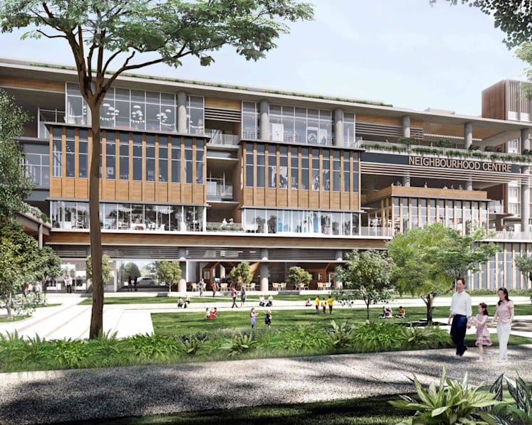 Supermarket, food court among first shops that will open at Tengah’s new neighbourhood centre