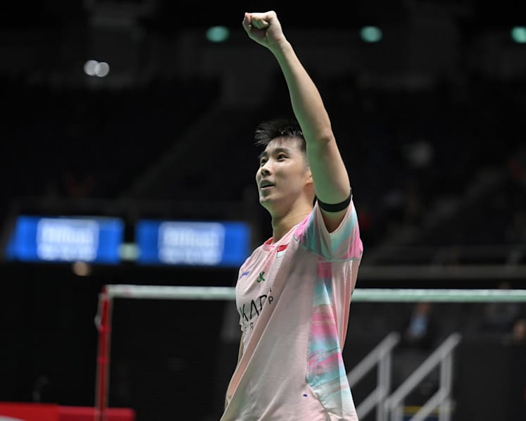 Loh Kean Yew beats Japan's Watanabe, advances to maiden Singapore Badminton Open final 