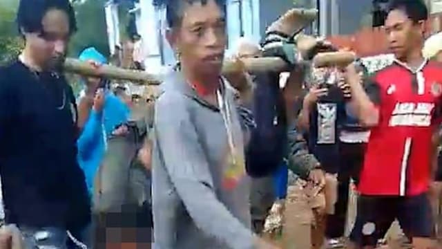 印尼男涉性侵残疾女犯众怒 遭村民私刑切阳具拖尸游街