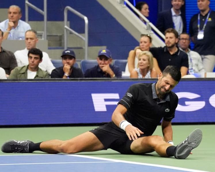 Djokovic stunned in US Open first round by Navone