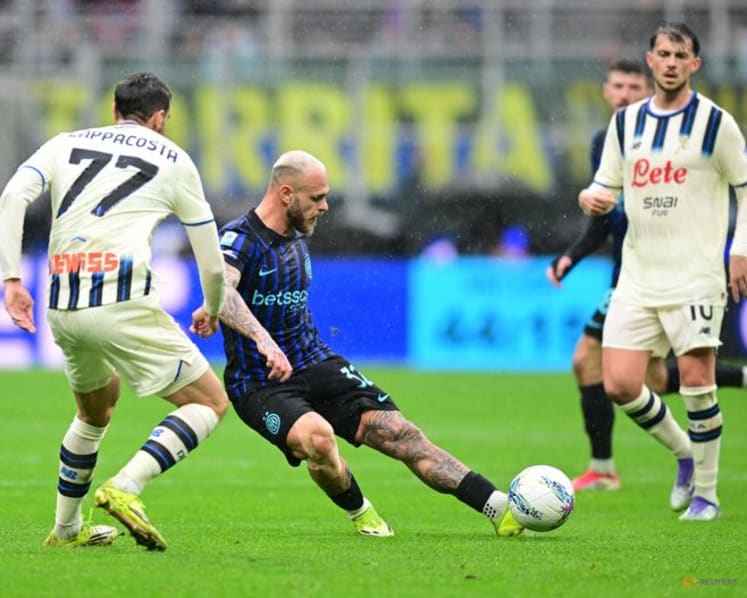 Inter held to 1-1 draw by Atalanta as title race remains open