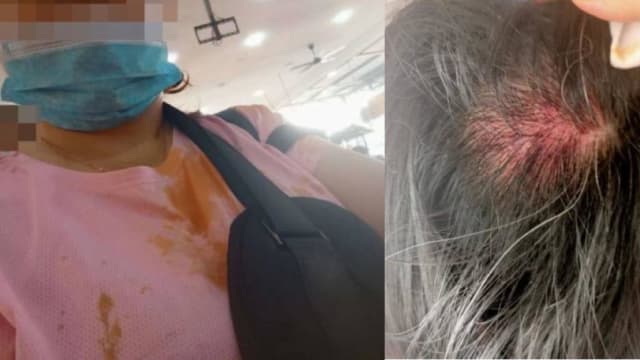 顾客嫌椰浆饭太贵拒付钱 惹怒新山小贩打人兼亮刀