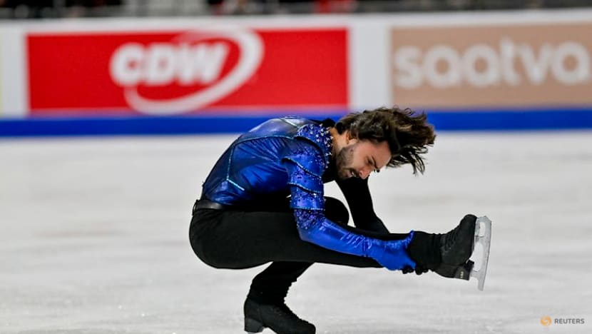 Figure skating-France's Aymoz claims first Grand Prix win at Skate America