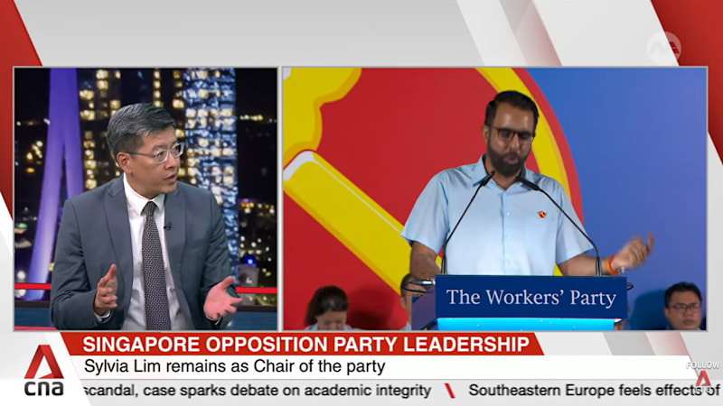Pritam Singh stays on as opposition Workers' Party chief after special cadre meeting