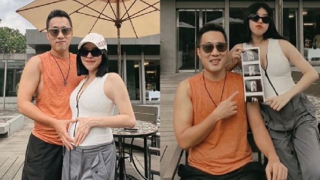 余天、李亚萍首个内孙OTW　余祥铨、柔柔公布宝宝性别