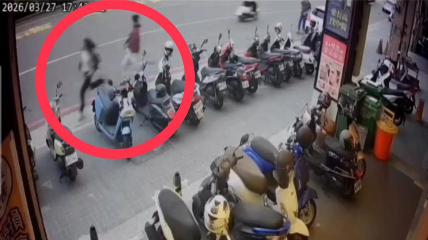 台中男当街追砍前女友刺颈致死 还冷眼旁观