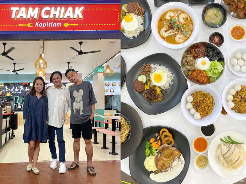 Chew Chor Meng, Dennis Chew and food blogger Miss Tam Chiak open a kopitiam together in Hougang