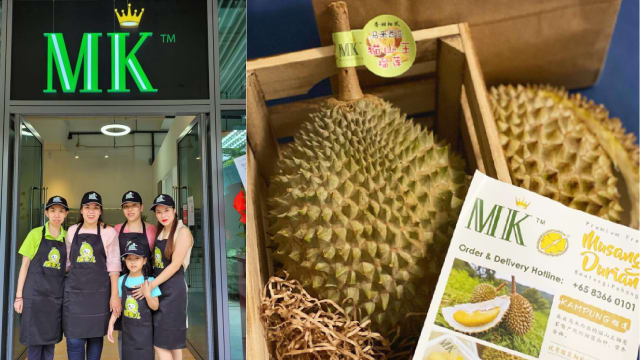 仅售马国自家果园种的榴梿 六姐弟齐心经营本地专卖店