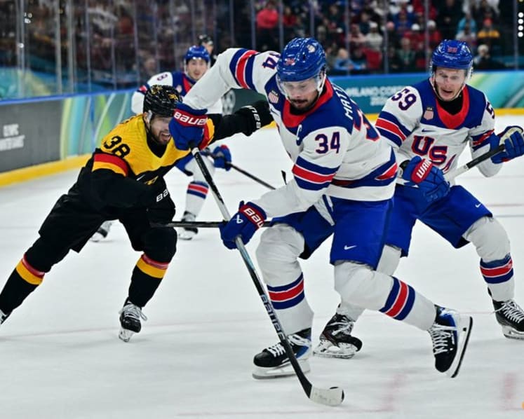 Ice hockey-American chemistry propelling Milan campaign, says men's captain Matthews