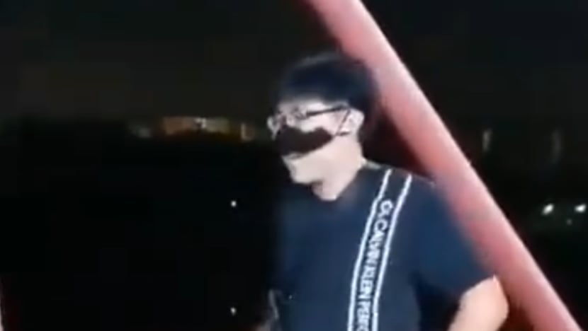 Covid-19: 6 youths in viral video filmed at Lorong Halus Bridge fined for flouting circuit breaker measures