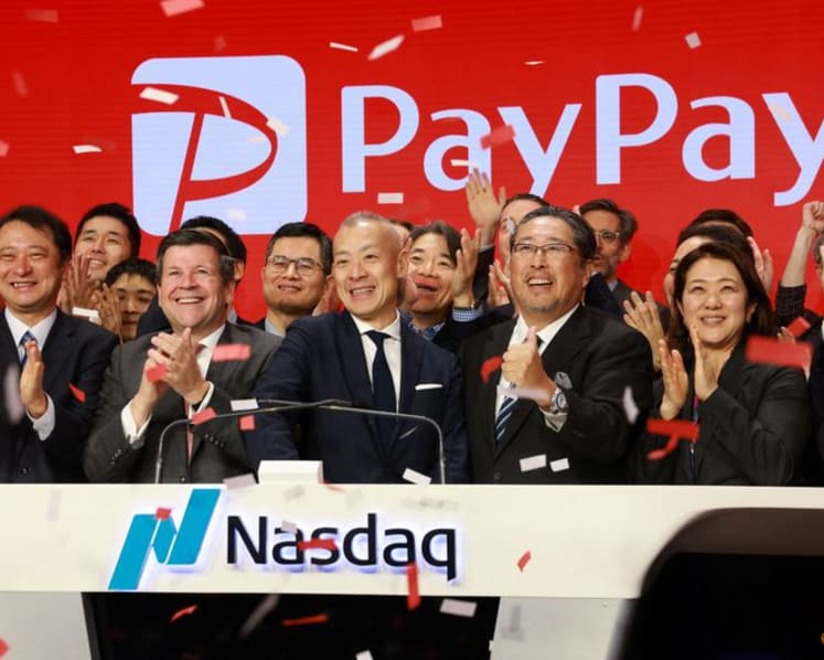 SoftBank-backed PayPay valued at $12.7 billion in Nasdaq debut as shares jump
