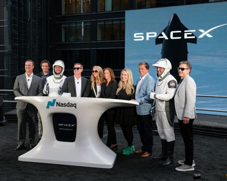 SpaceX set to join Nasdaq 100, paving way for wave of passive buying