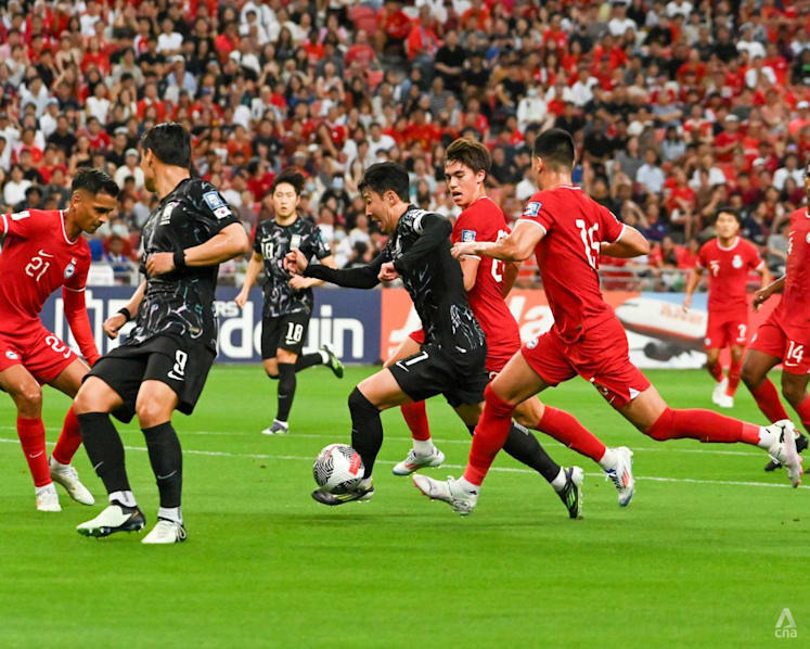 Son stars as South Korea rout Singapore 7-0 at packed National Stadium