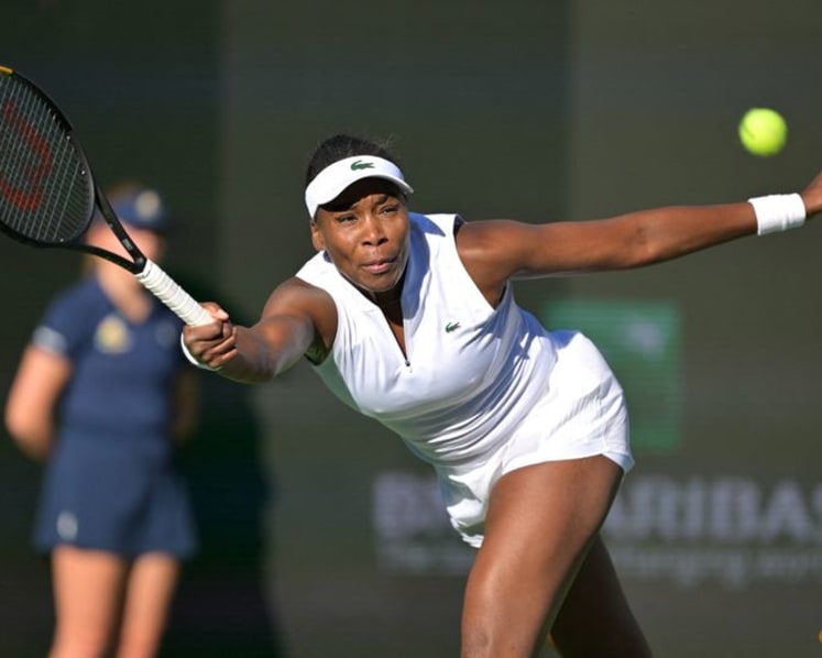 Venus says it is still a thrill to play for fans at Indian Wells