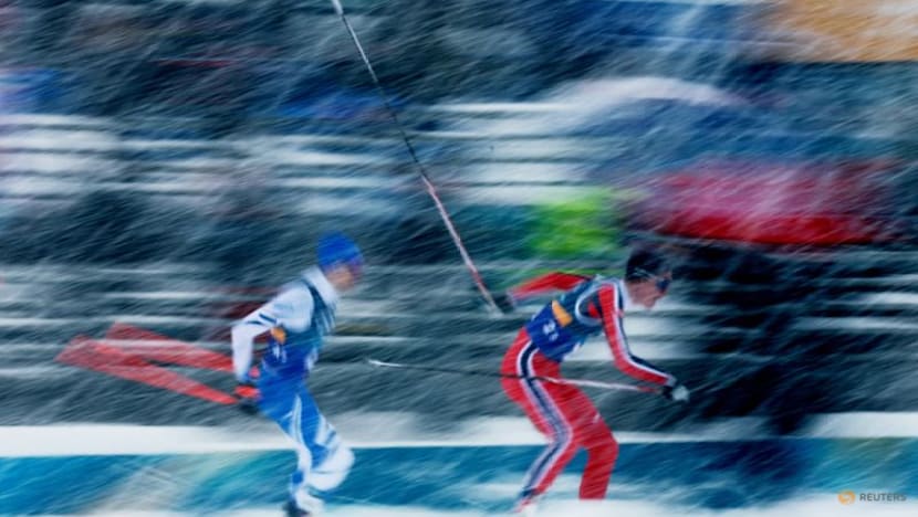 Nordic combined-Norway clinches gold in chaotic team sprint