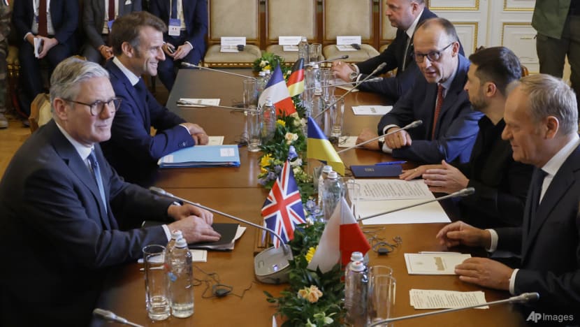European leaders in Kyiv for show of solidarity against Russia