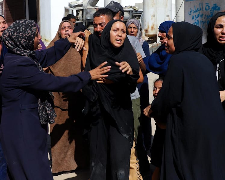 Gazans face new dilemma as Israeli forces advance