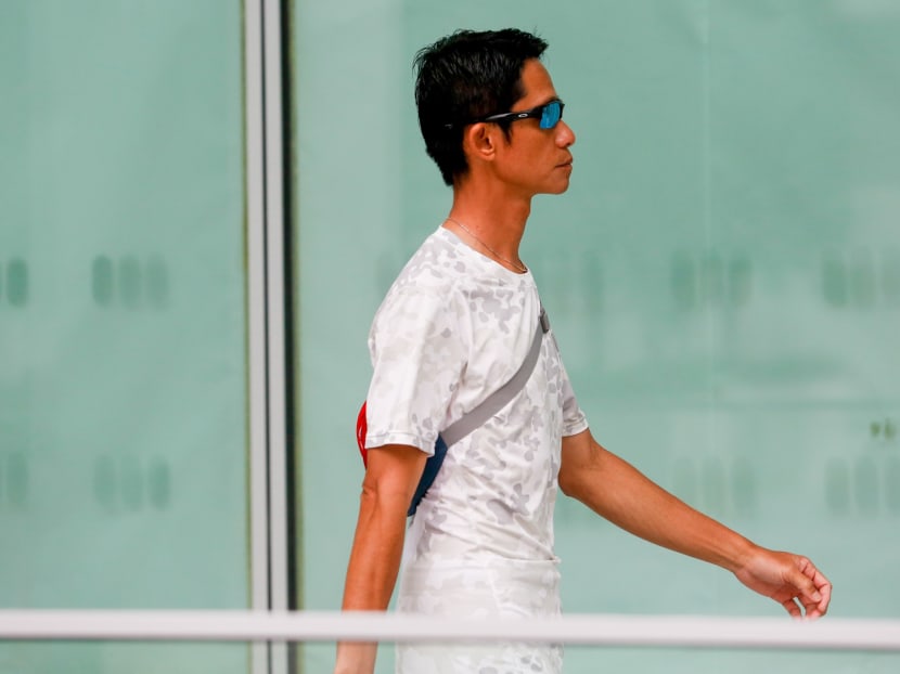 The court heard that Yong Tien Kit (pictured) decided to take a shortcut on his way back to the Republic of Singapore Yacht Club and passed through waters that are part of the Southern Island Live Firing Area.