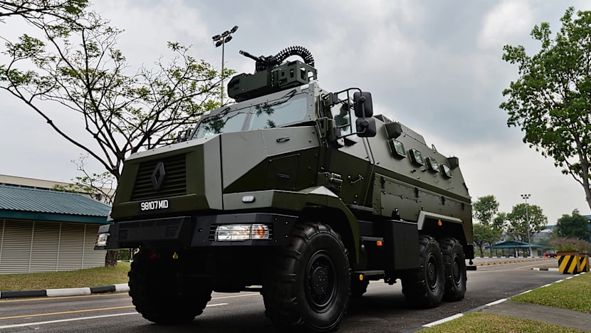 Stronger armoured vehicle to support servicemen