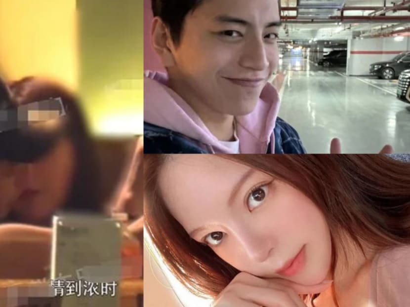 Wang Ta Lu seen kissing new starlet girlfriend while eating mutton hotpot
