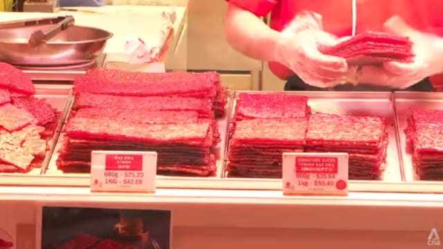 农历新年本地肉干销售持平稳状态 海外市场需求激增