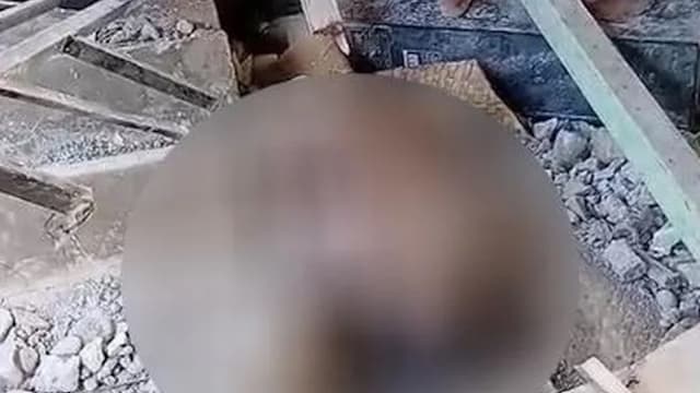 印尼强震住家倒塌 一母两童遭瓦砾掩埋罹难