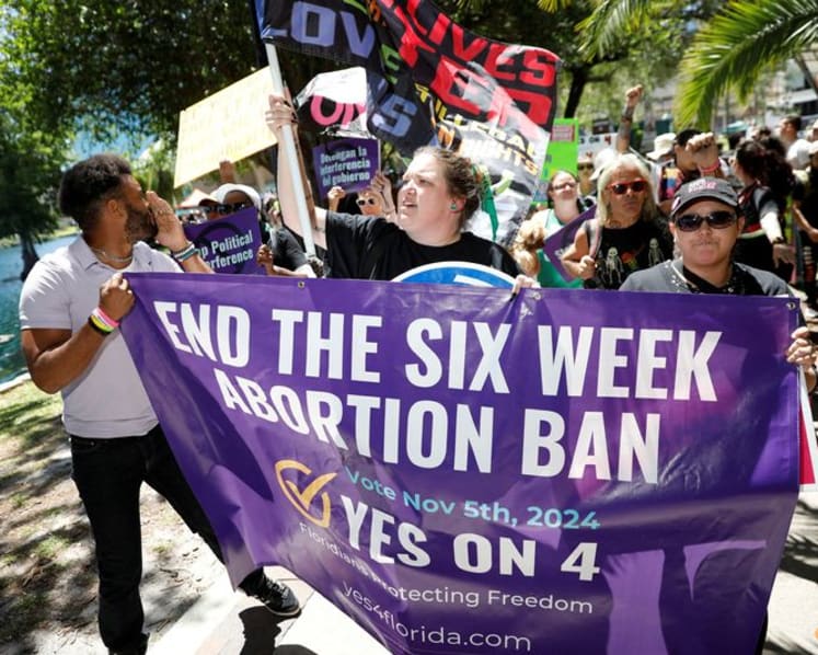US presidential election: Divisive issue of abortion rights in the spotlight once again