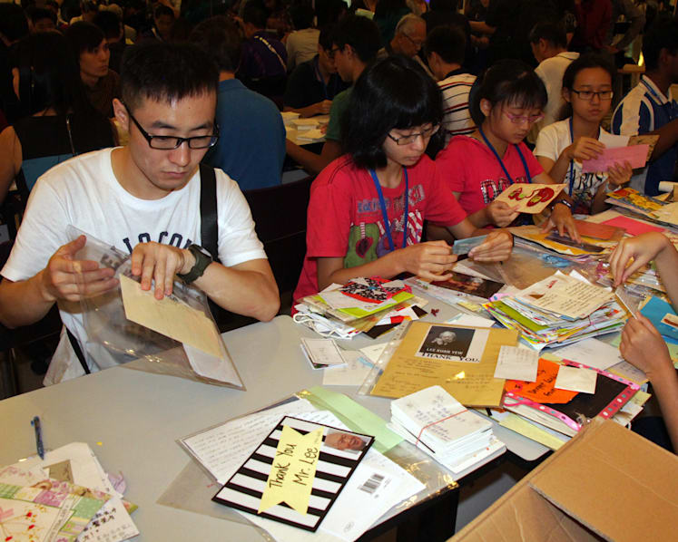 Digital archiving of tributes to Mr Lee Kuan Yew underway