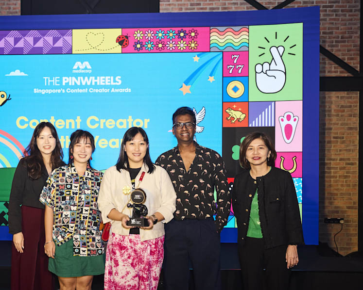 Kindness SG, bigchunkks and Daskiino score at The Pinwheels 2025, Mediacorp’s content creator awards