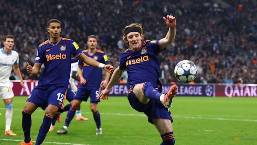 Newcastle's winning run ends with 2-1 loss at Marseille