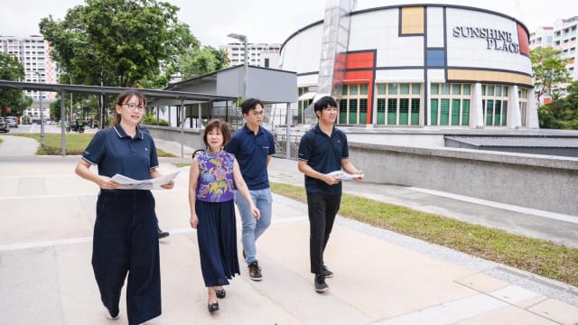 达曼裕廊永升路和蔡厝港台街道改造工程完成