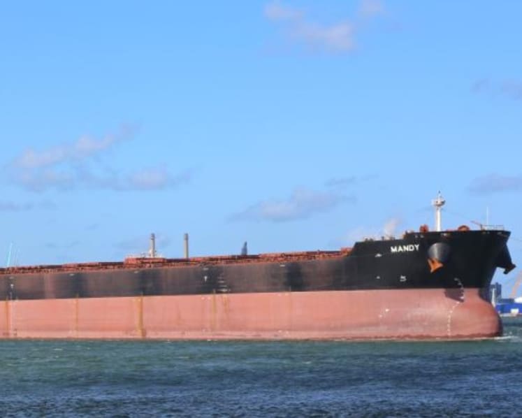 2 crew members dead after fire on Singapore-registered bulk carrier