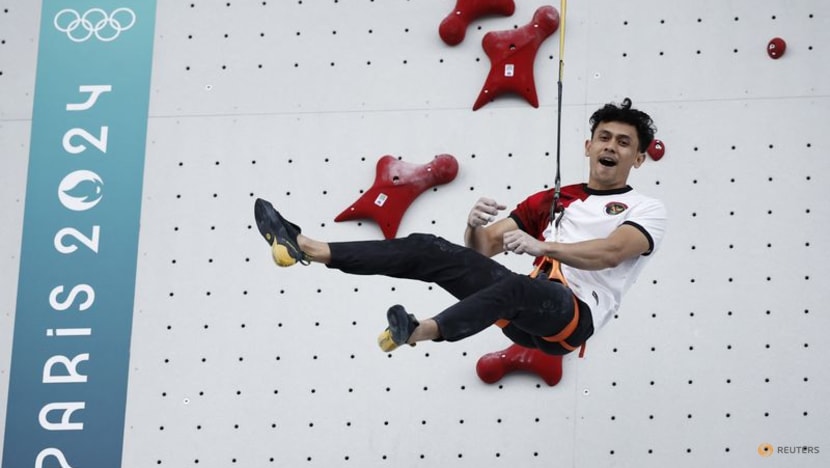 Climbing: Indonesia's Leonardo upsets American Watson to win speed gold Climbing: Indonesia's Leonardo upsets American Watson to win speed gold