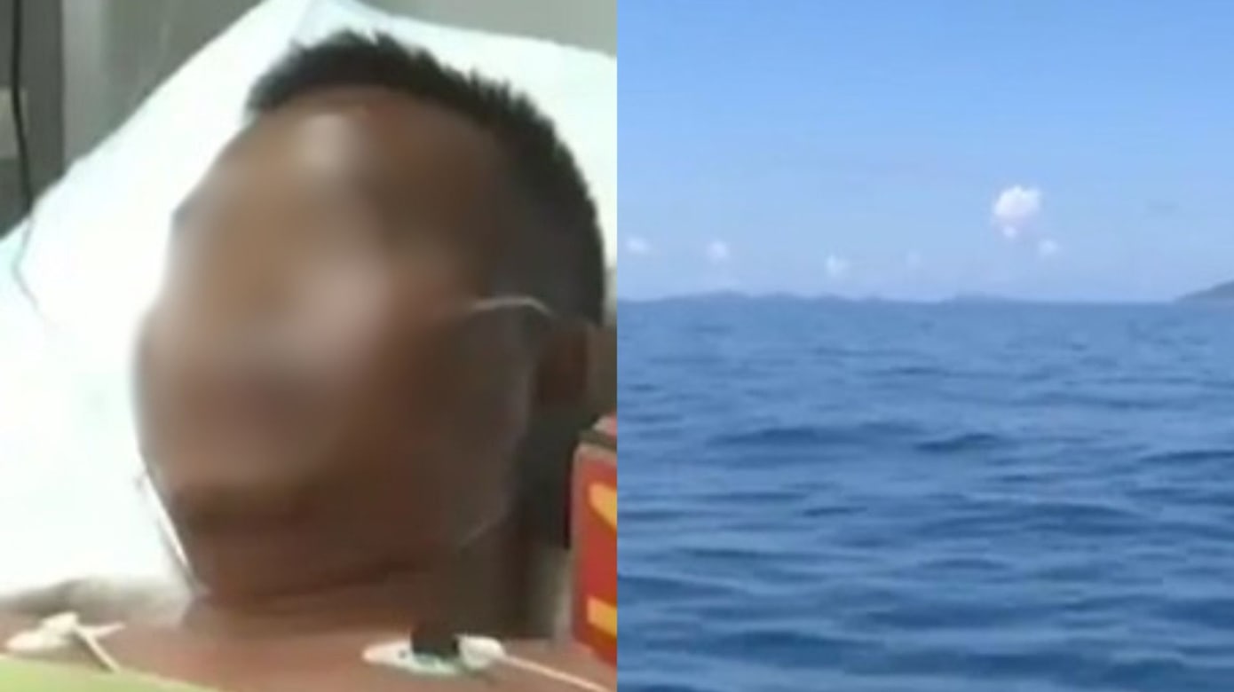 男子落海漂流七天六夜 靠生吃小螃蟹保命