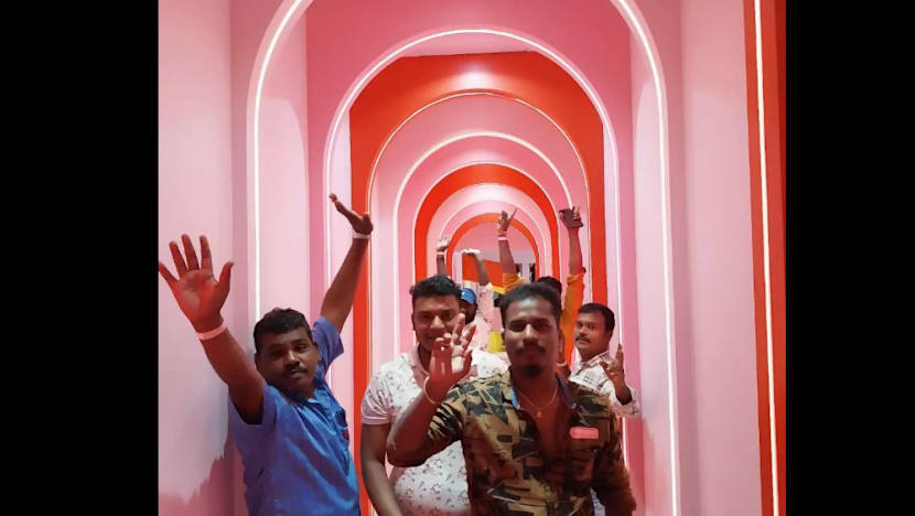 #trending: TikTok viewers adore viral video of migrant workers' outing to Museum of Ice Cream, find it 'cute'