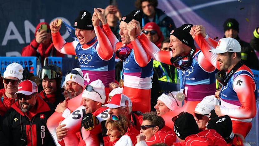 Alpine skiing-Odermatt gets partial revenge by taking silver in team combined event