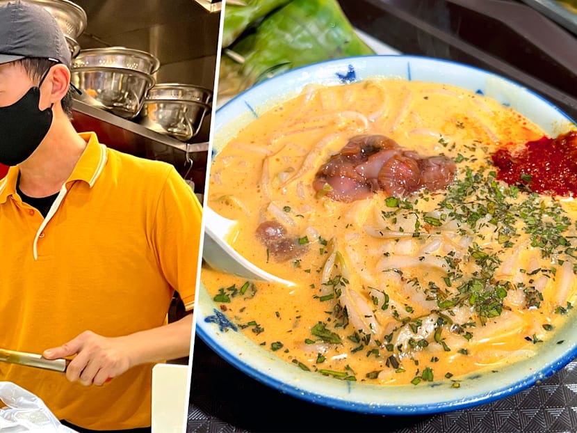 Hawker Sells $2.50 Sungei Road-Style Laksa After Quitting Sales Manager Job