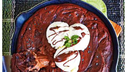 Eat This Giant Salted Caramel & Nutella Chocolate Cookie In Front Of The Telly