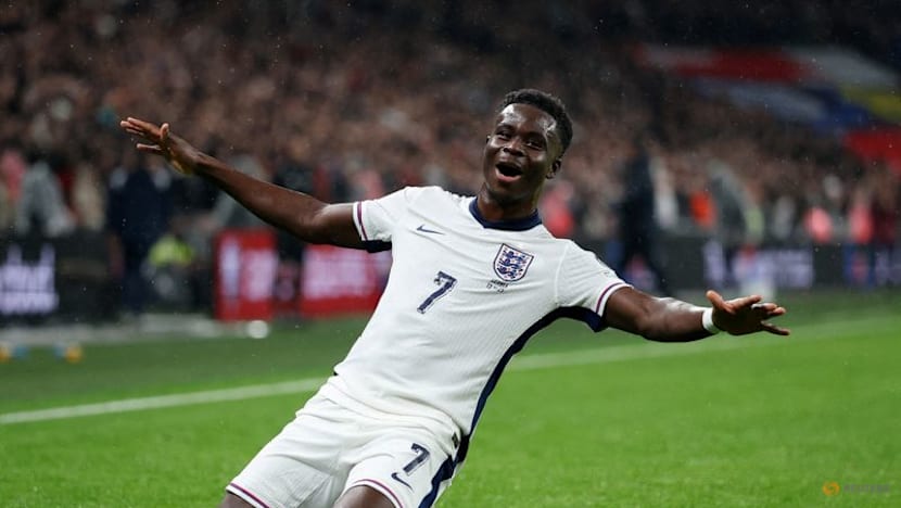 Saka and Eze sink Serbia to make it seven out of seven for England