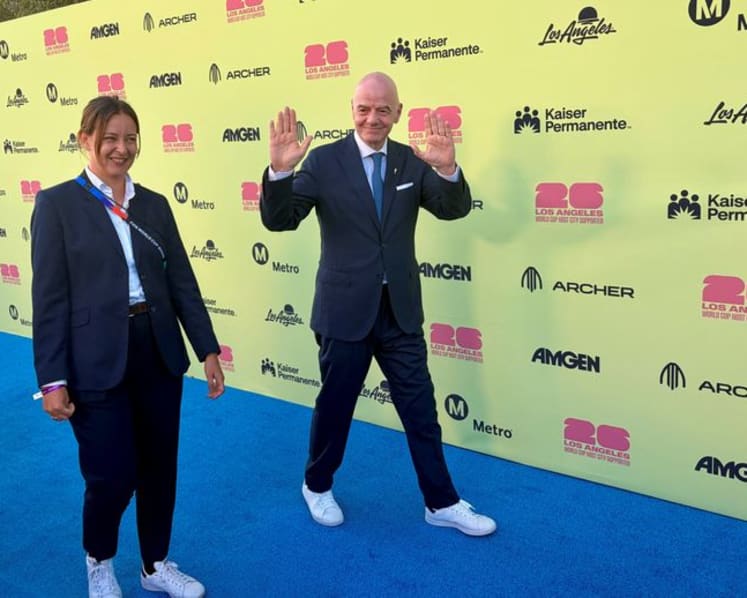 FIFA chief warns LA of World Cup 'happy barbarians'