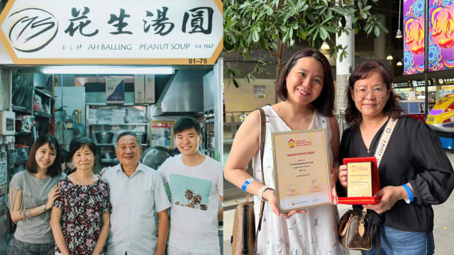 77年传统配方不变 汤圆摊主获颁小贩文化传承奖